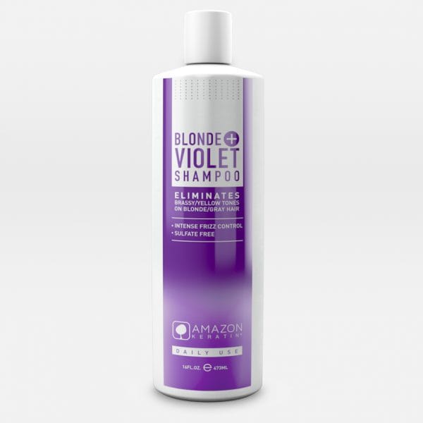 Amazon Keratin Blonde Violet Shampoo 473ml