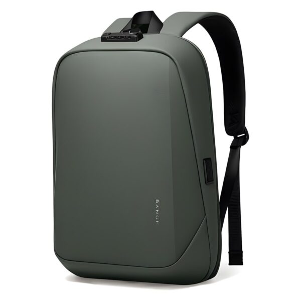 Αδιάβροχο υφασμάτινο σακίδιο πλάτης Bange για laptop 15,6", χακί