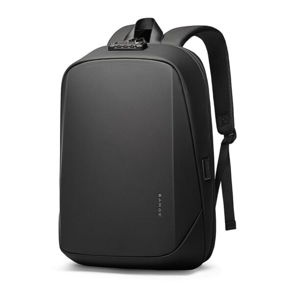 Αδιάβροχο υφασμάτινο σακίδιο πλάτης Bange για laptop 15,6", μαύρο