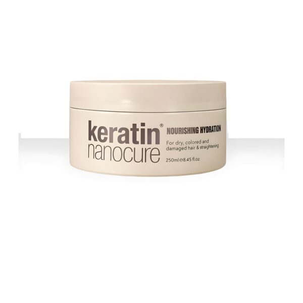 Μάσκα μαλλιών βαθιάς ενυδάτωσης Keratin Nanocure Nourishing Hydration, 250 ml