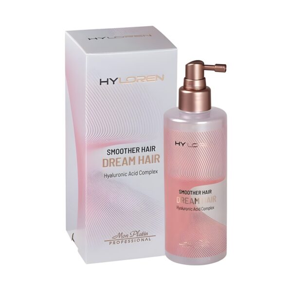 Θερμοπροστατευτικό spray μαλλιών Mon Platin Hyloren Smoother Dream, 250 ml