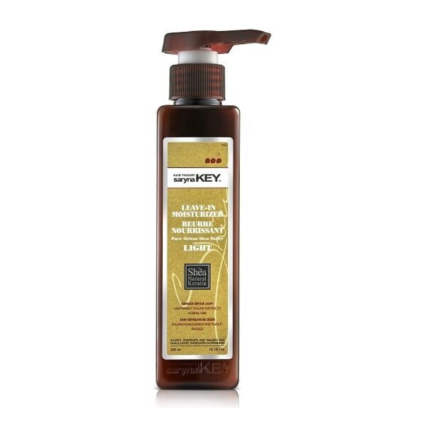 Leave-in μαλακτική κρέμα Saryna Key Pure Africa Shea Damage Repair Light, 300 ml