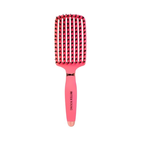 Βούρτσα μαλλιών Sister Young Ovia Natural Hair, φούξια