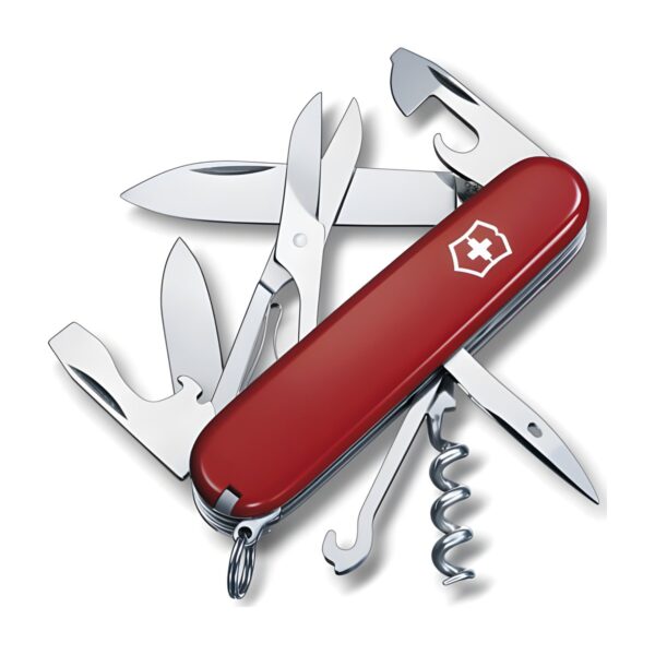 Ελβετικός σουγιάς Victorinox Climber 14 λειτουργιών, κόκκινος, 91 mm