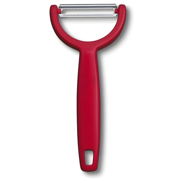 Οδοντωτός αποφλοιωτής Victorinox Ypso από ανοξείδωτο ατσάλι, κόκκινος
